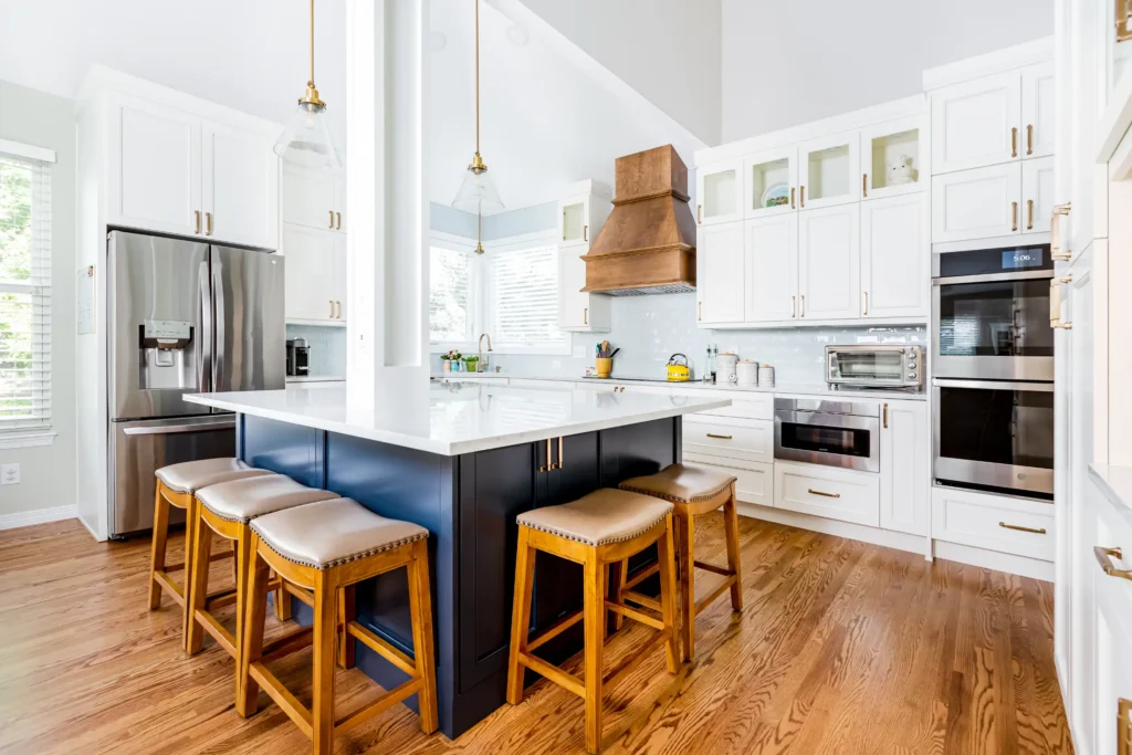 vibrant kitchen created by a great home remodeler